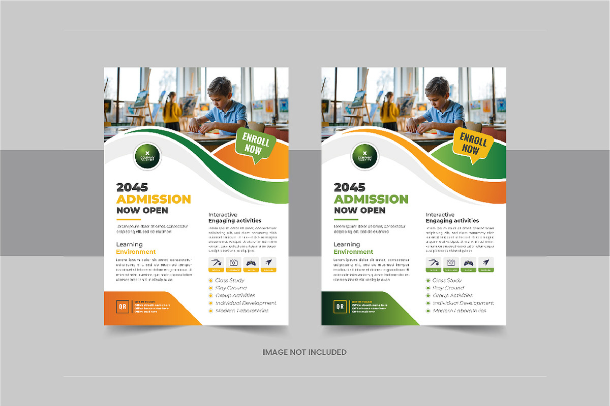 Education flyer or school flyer set, a Flyer Template by Pavel_design (Photo 6 of 11)