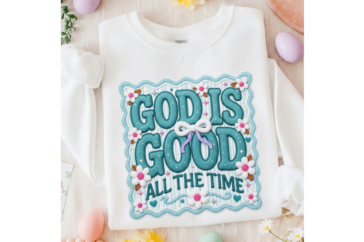Faux Yarn God is Good Faith Shirt Pn, an Illustration by designcity5 (Photo 5 of 9)