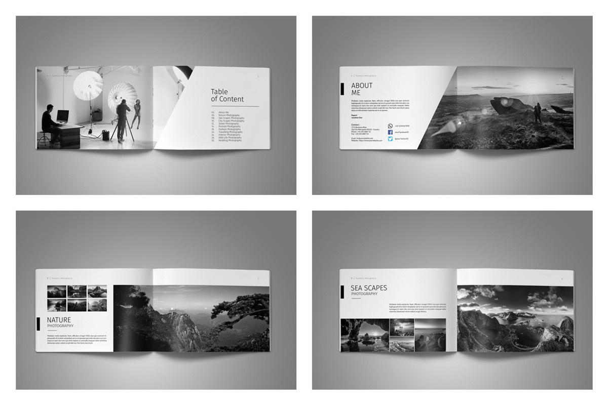 Photography Portfolio BUNDLE, a Brochure Template by adekfotografia (Photo 34 of 41)