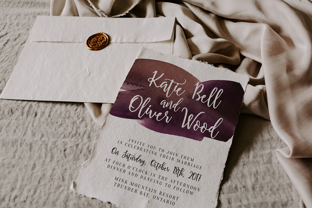 Deckle Edge Stationary Mockup Bundle, a Print Template by Barn Owl Studio (Photo 11 of 16)