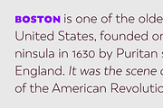 Boston, a Sans Serif Font by Latinotype (Thumbnail 3 of 12)