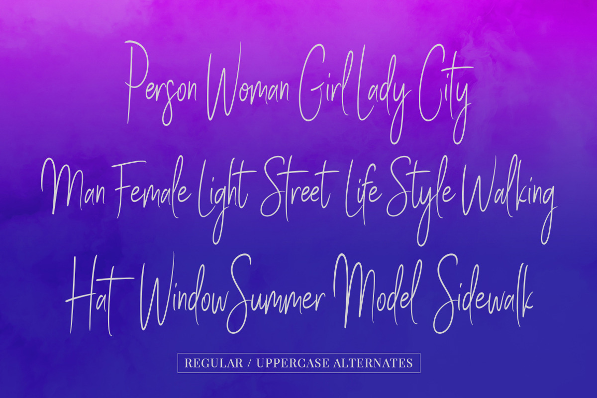 Stay Classy - Font Family, a Script Font by Solidtype (Photo 12 of 16)