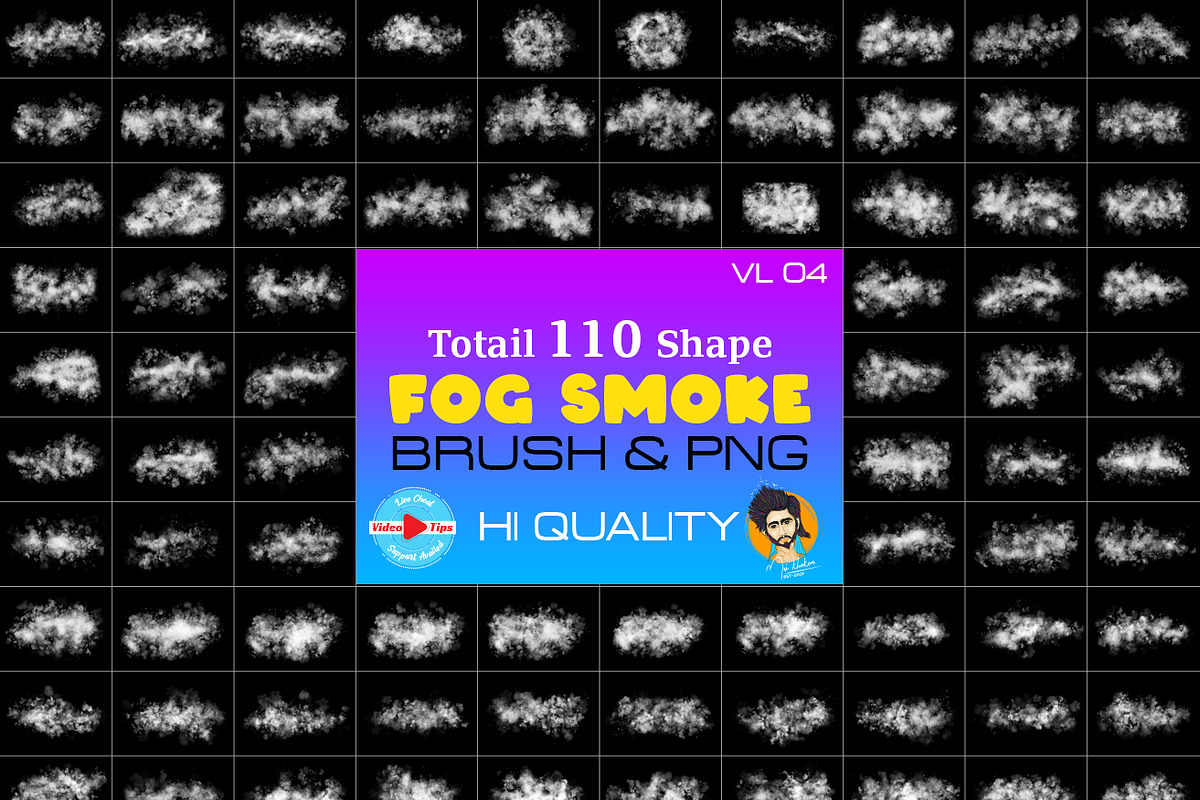Fog Smoke Brush & PNG, a Brush Add-On by MRI STUDIO (Photo 1 of 46)