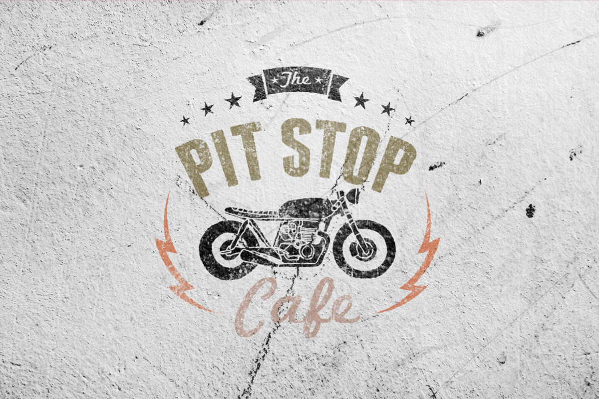 Vintage Wall Logo Mockups, a Product Mockup by lissius (Photo 5 of 7)