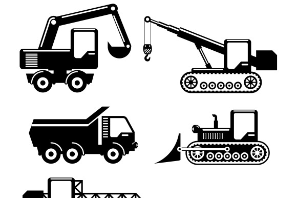 Construction Machinery Icons
