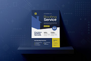 Roofing Service Flyer, a Flyer Template by Fannan Studio (Thumbnail 2 of 2)