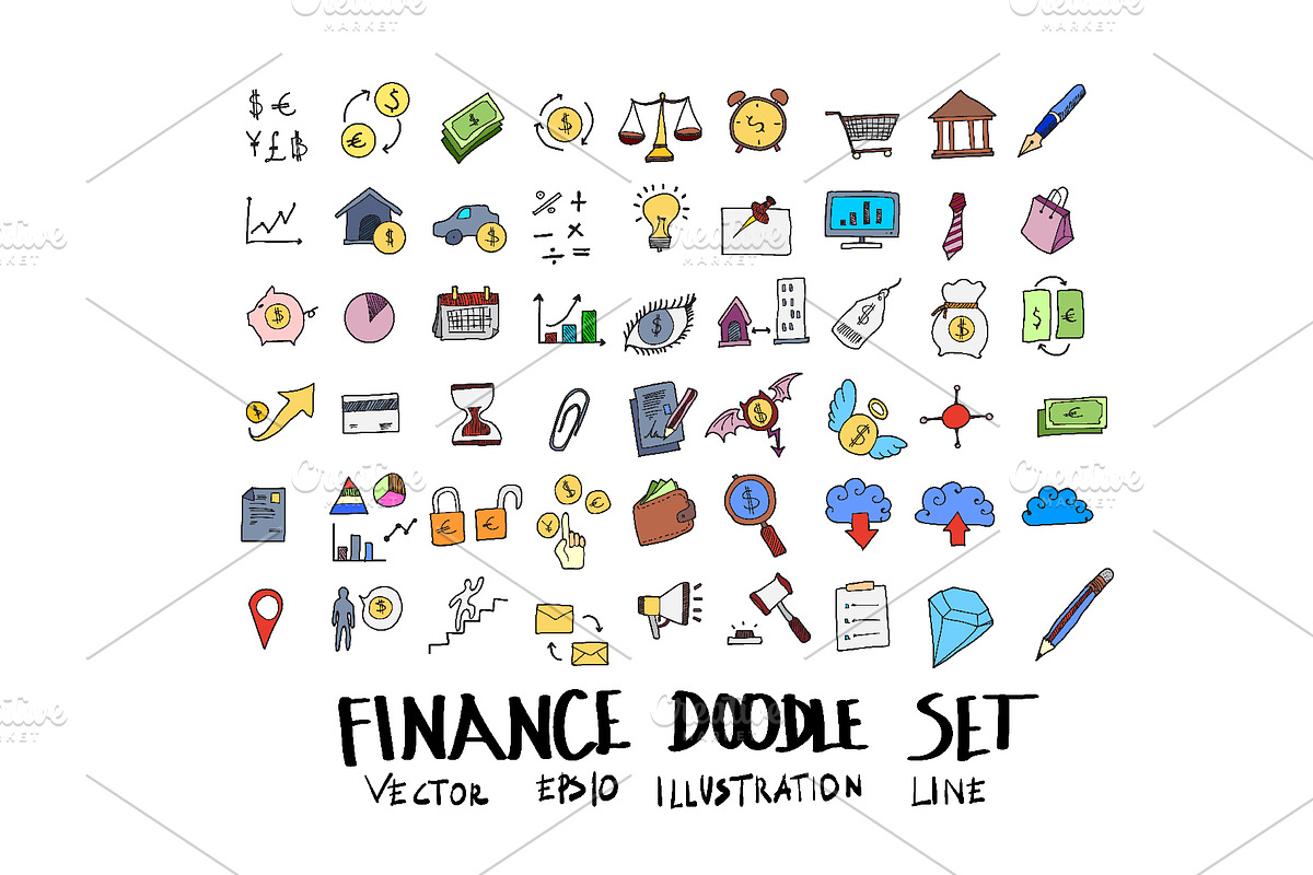 15151 in 1 Doodle Giant bundle, an Object Illustration by TKDoodle (Photo 32 of 144)
