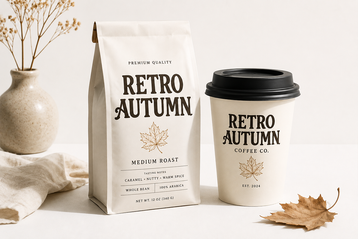 Retro Autumn - Vintage Serif Font, a Serif Font by overlaytemplates (Photo 3 of 5)