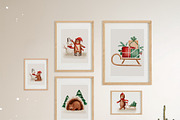 Christmas Taddy Bear. Illustration, an Animal 3D Model by Linerisyart (Thumbnail 11 of 16)