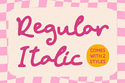 CS Galya Drawn, a Script Font by Craft Supply Co. (Thumbnail 2 of 8)