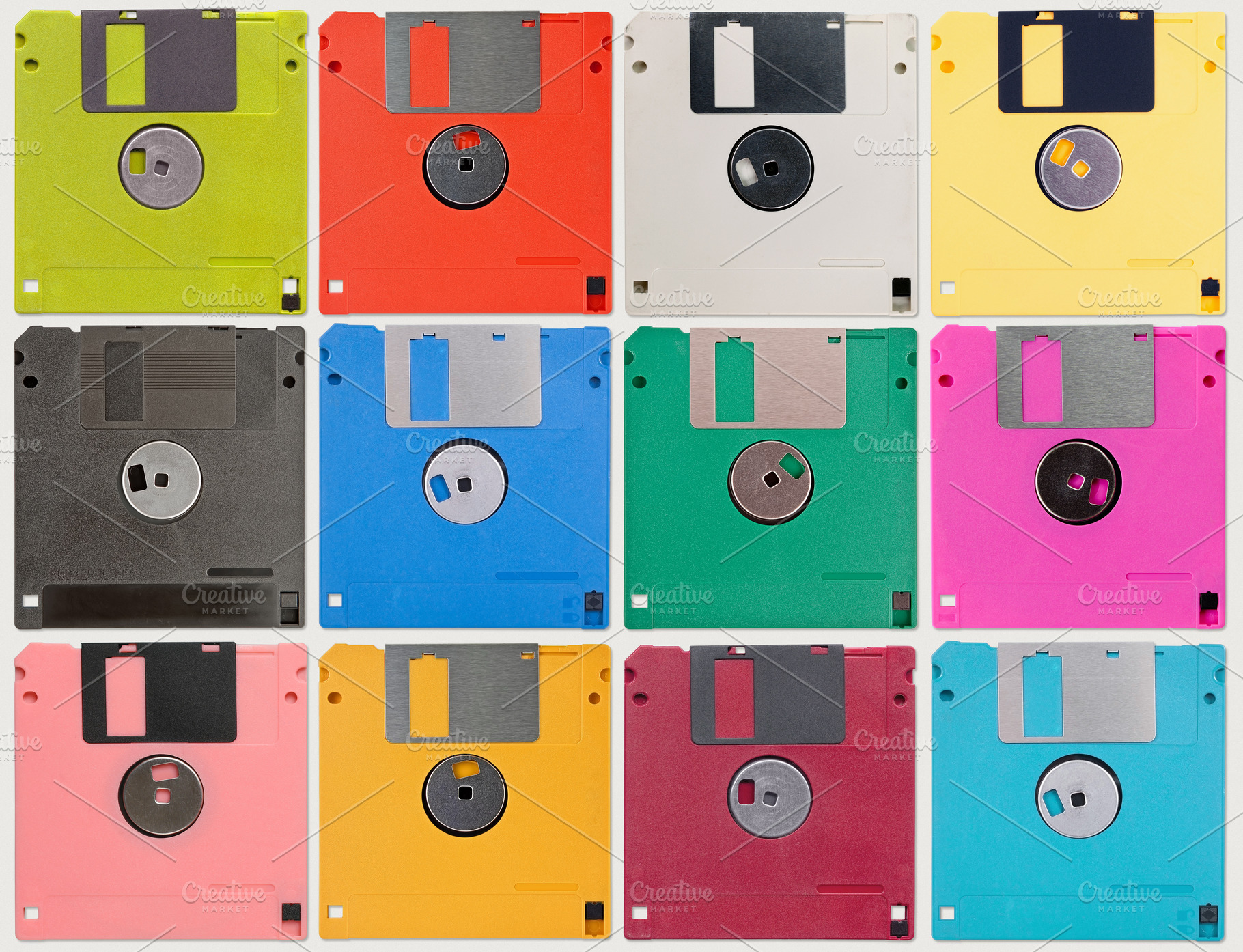 Vintage floppy disc background, a Technology Photo by BOOCYS