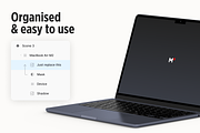 MacBook Air M2 Mockups, an iPhone Mockup by 360 Mockups (Thumbnail 6 of 11)