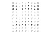 Calabasas | Display Font Family, a Sans Serif Font by Pixel Supply Co. (Thumbnail 17 of 17)