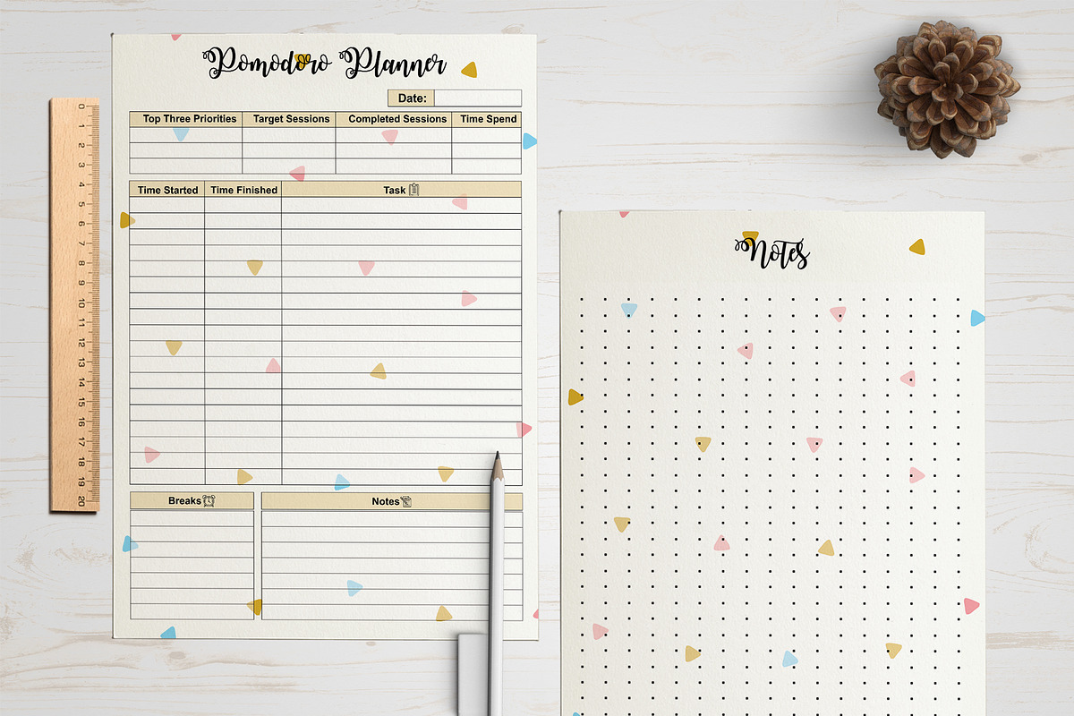 Pomodoro Planner, a Graphic by Wow Designs (Photo 5 of 6)
