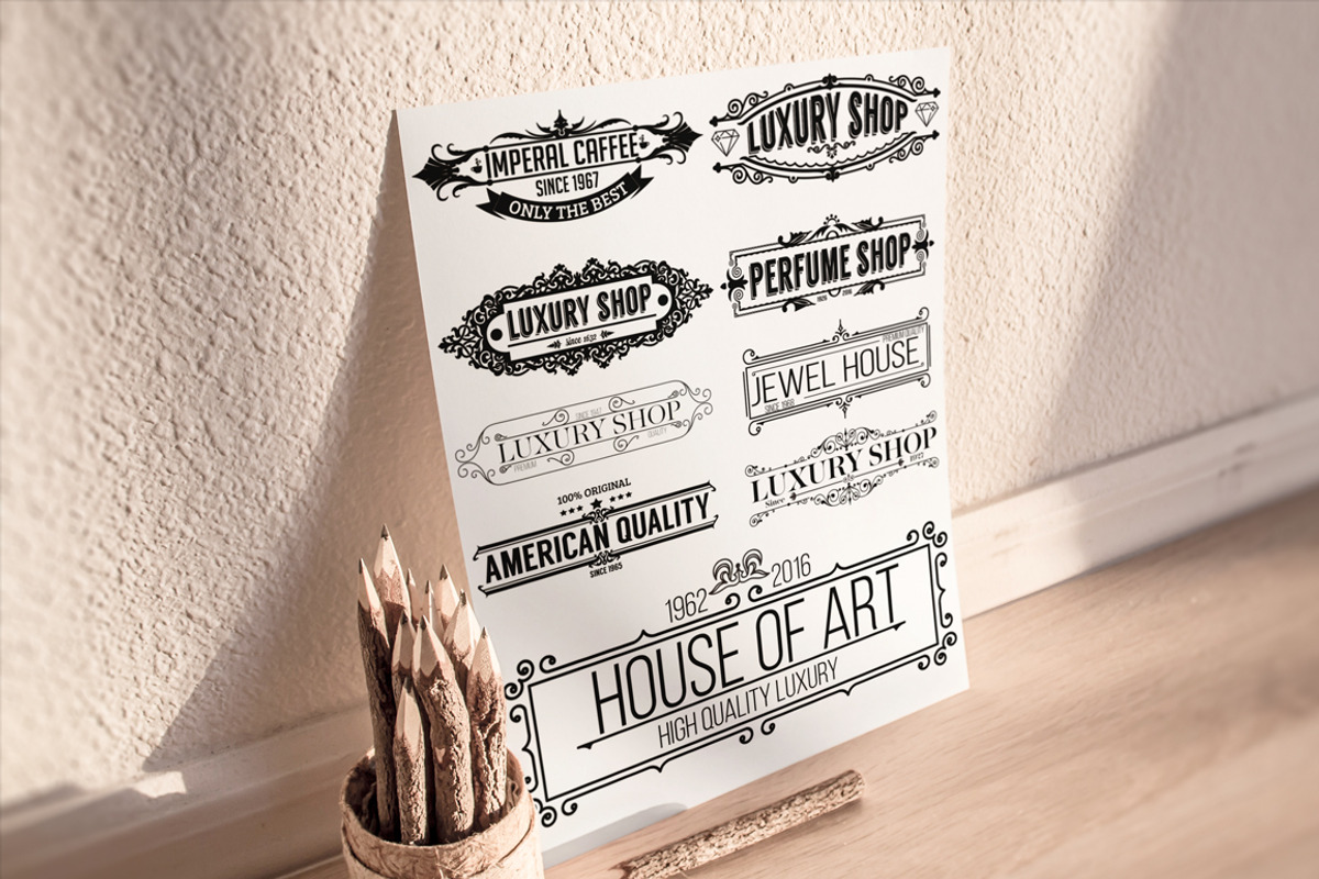 9 Luxury Labels, a Branding & Logo Template by Arys Design (Photo 2 of 6)