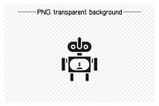 Cute Robot Icons, a Solid Icon by Designfour (Thumbnail 2 of 7)