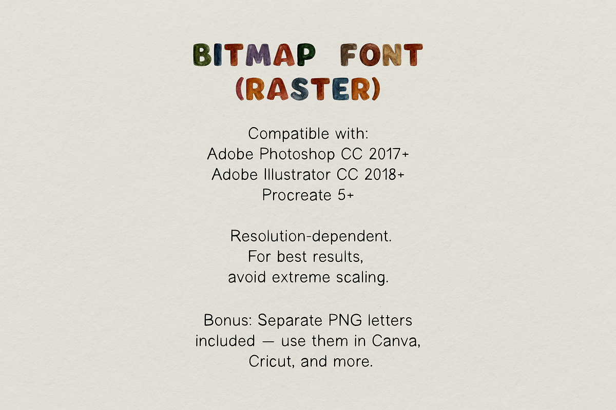 Milk & Honey Watercolor Font, a Symbol Font by gafaroff studio (Photo 2 of 7)
