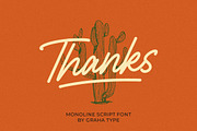 Rondly Vintage - Monoline Script, a Script Font by Graha Type (Thumbnail 12 of 12)