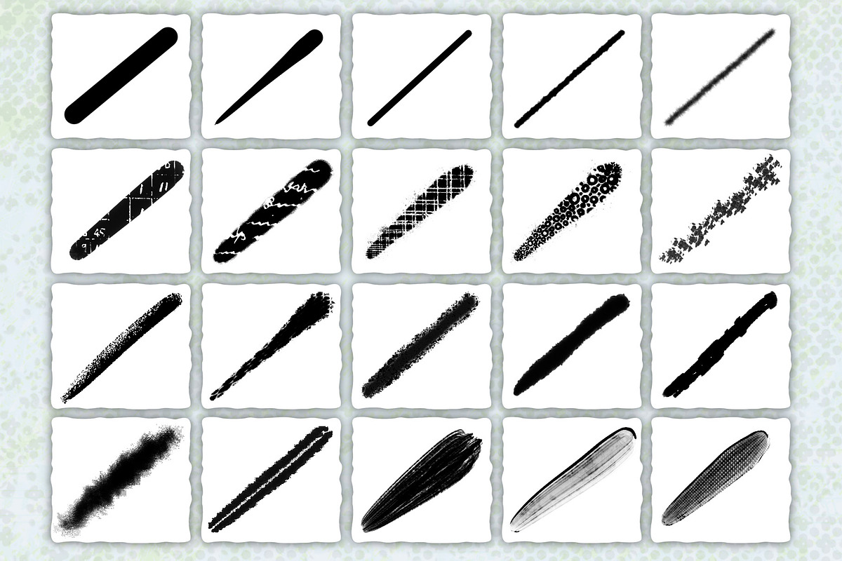 Elbow Grease Procreate Brushes Set, a Brush Add-On by cugypress (Photo 4 of 10)