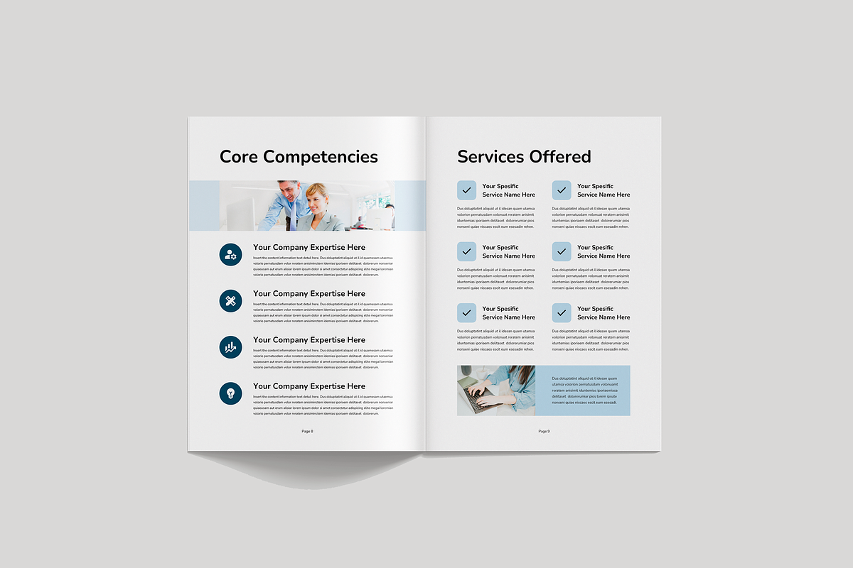 Capability Statement Brochure, a Brochure Template by Leaflove (Photo 5 of 10)