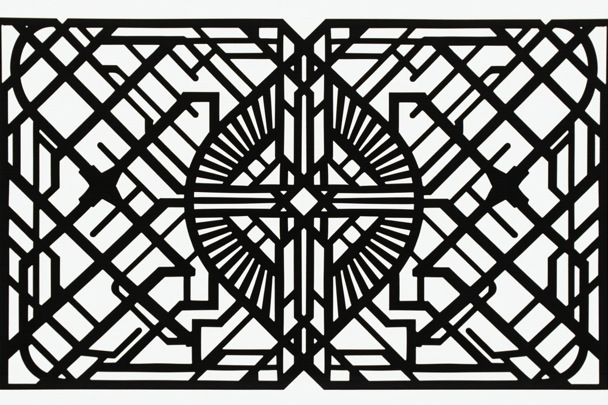 10 Laser Cut Decorative Frame Bundle, an Illustration by abu67222 (Photo 8 of 11)