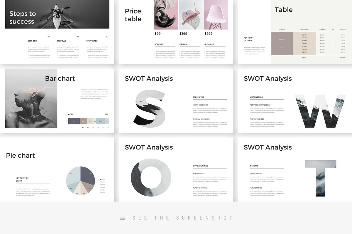 Canva Minimal PowerPoint Template, a Presentation Template by ...