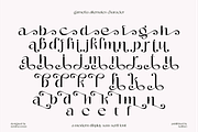 Garnetta - Stylish Sans Serif, a Sans Serif Font by Keithzo (Thumbnail 10 of 11)