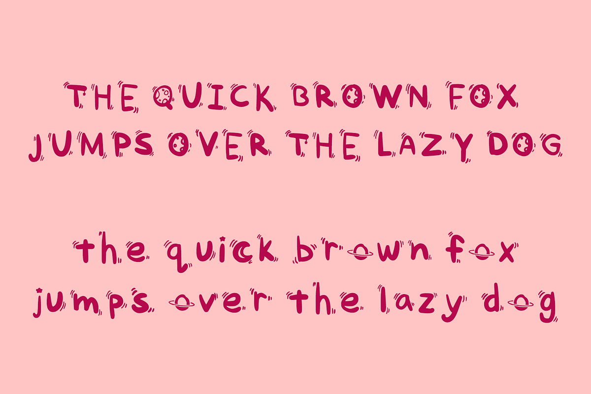 SEE YOU LATER, CRATER FONT, a Font by pinkdrinksoul (Photo 2 of 2)