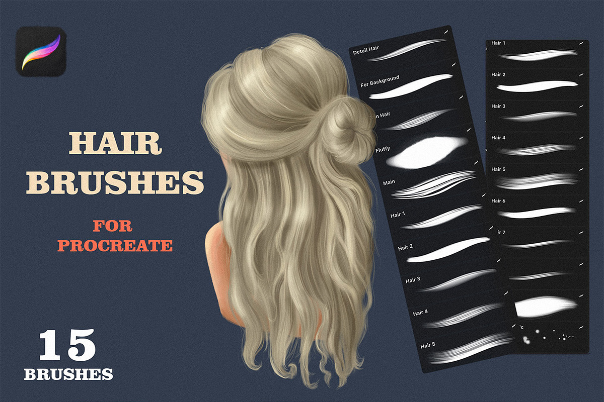 Procreate bundle brushes, a Brush Add-On by Spark Studio Brushes (Photo 12 of 19)