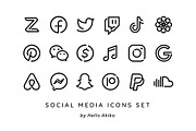 100 Minimalist App Icons / Black, an Icon by Hello Akiko (Thumbnail 1 of 5)