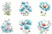Spring wildflower clipart, an Illustration by Designworld (Thumbnail 2 of 8)