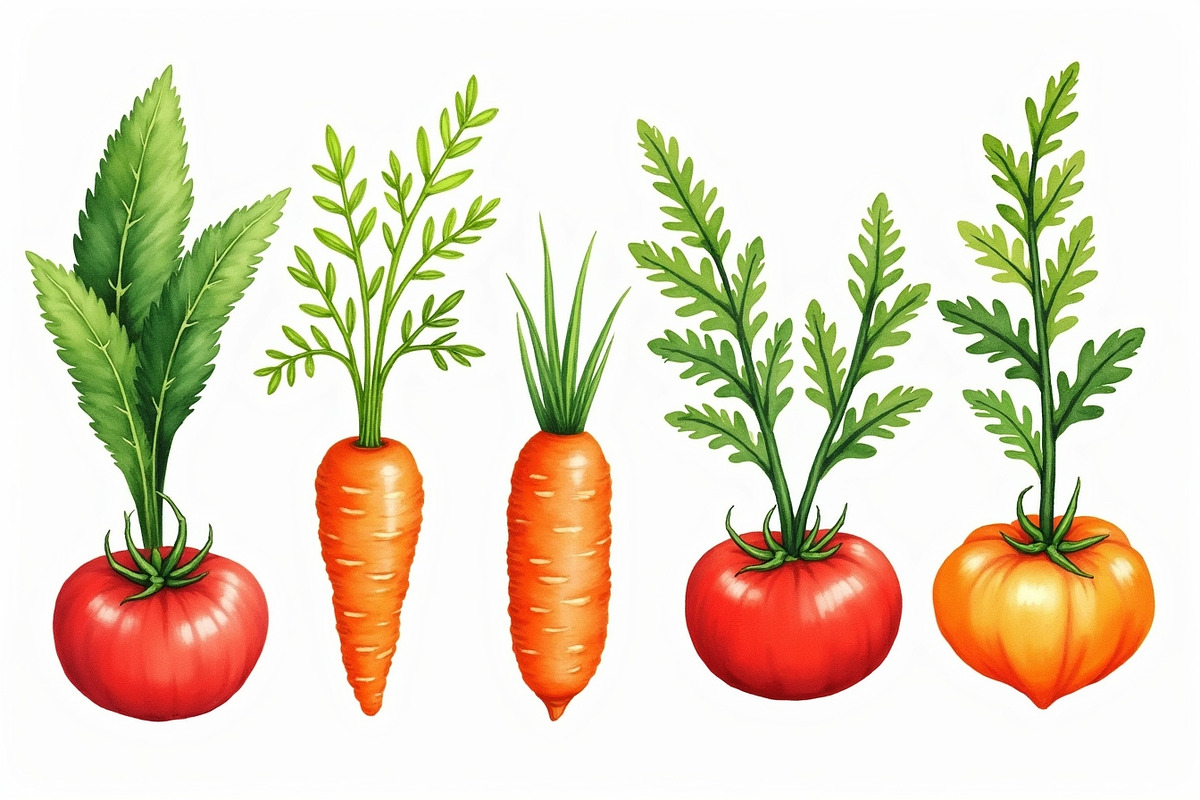Watercolor Vegetable Clipart Bundle, a Graphic by Creativeshirt (Photo 13 of 14)