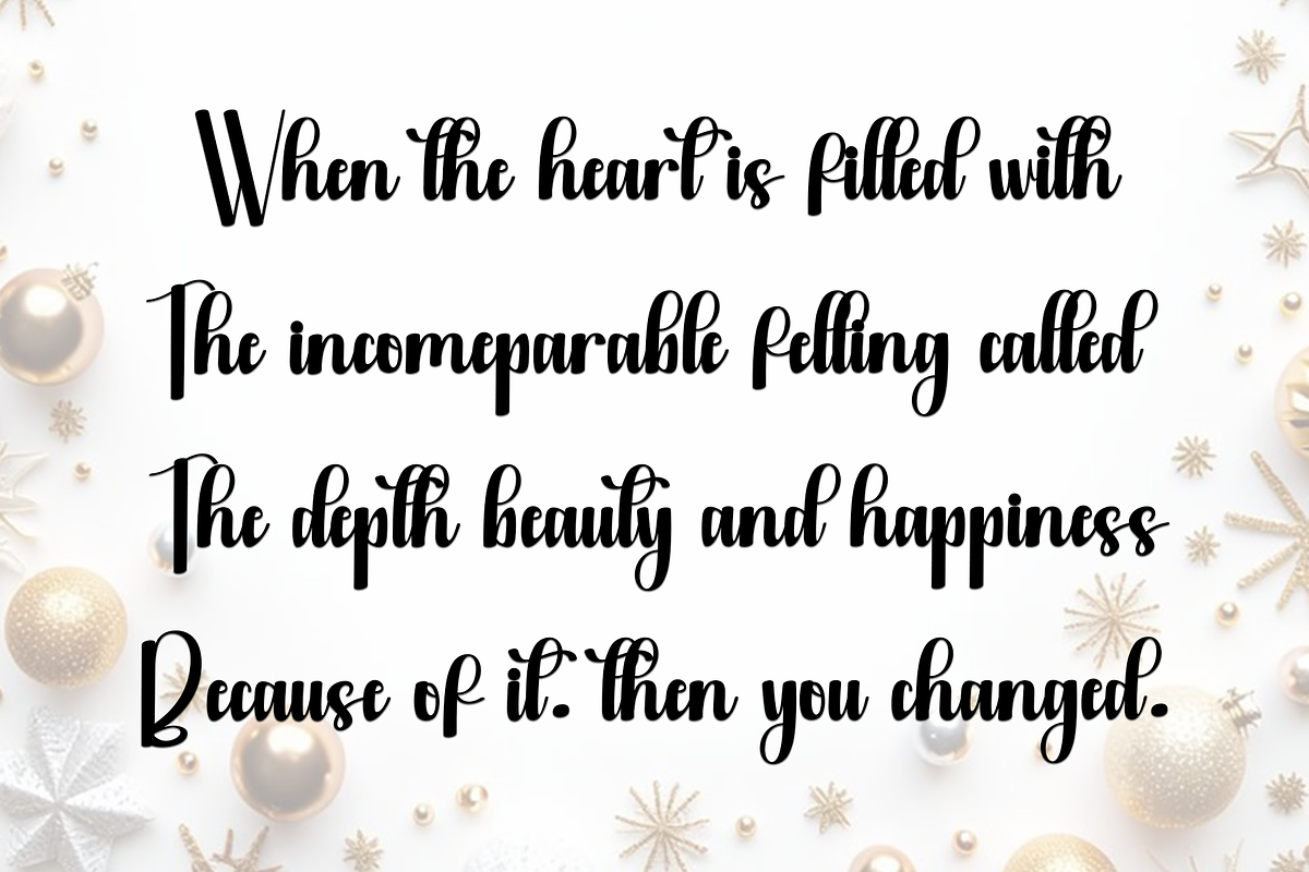 Writing Paragraph, a Handwritten Font by InermediaSTUDIO (Photo 6 of 8)