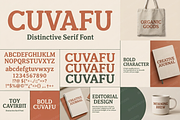 Cuvafu - Elegant Modern Serif Typef, a Serif Font by Astuti Studio (Thumbnail 1 of 25)