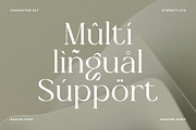 Bagien Modern Stylish Serif Font, a Serif Font by Eternity Studio (Thumbnail 10 of 10)