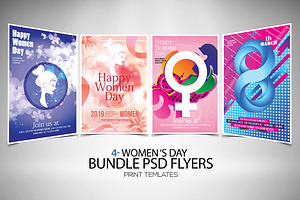 Women's Day Psd Flyers Template