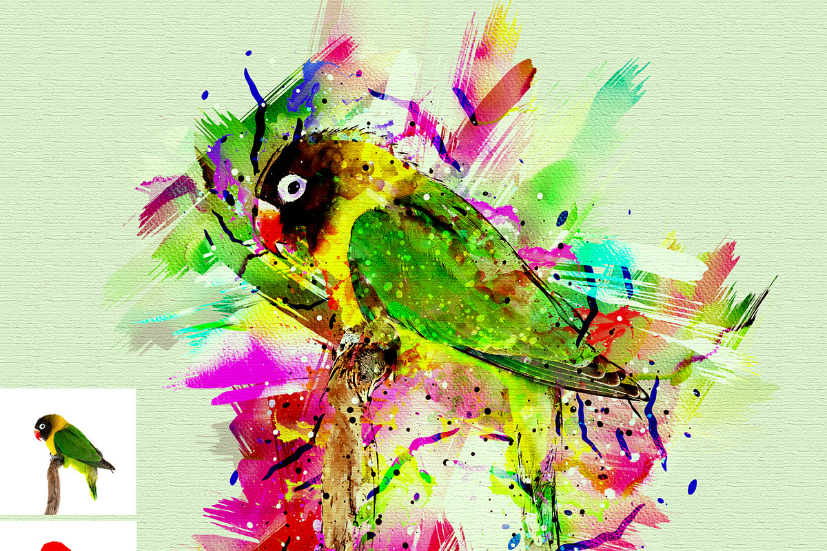Paint Photoshop Action, an Action Add-On by MRI STUDIO (Photo 12 of 19)