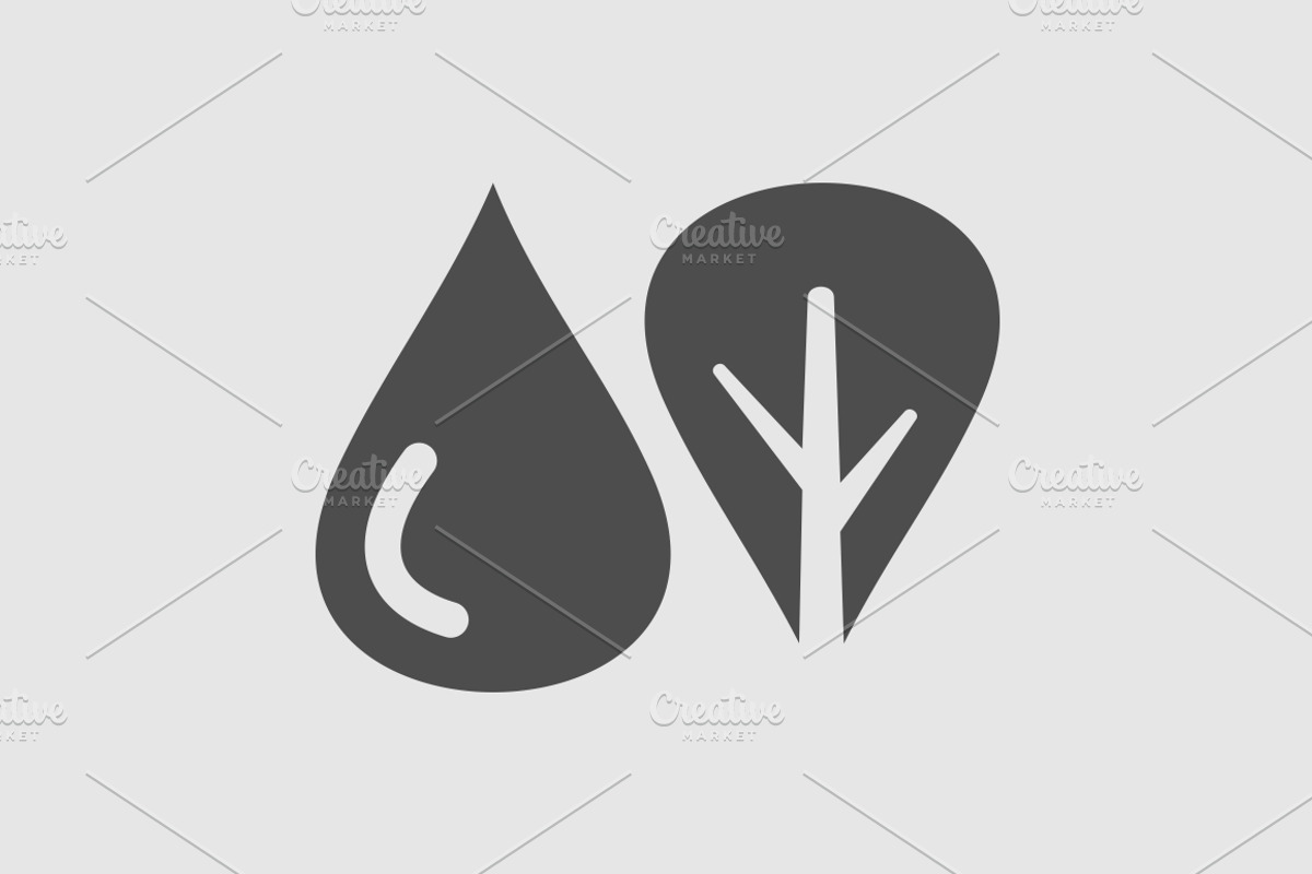 Water tree logo, a Branding & Logo Template by Vector (Photo 2 of 3)