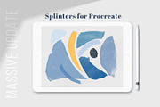 SPLINTERS Procreate Photoshop Stamps, a Brush Add-On by Struvictory.art (Thumbnail 7 of 7)