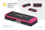 Aerobic Step Platform Mockup Set, a Product Mockup by Country4k (Thumbnail 1 of 4)