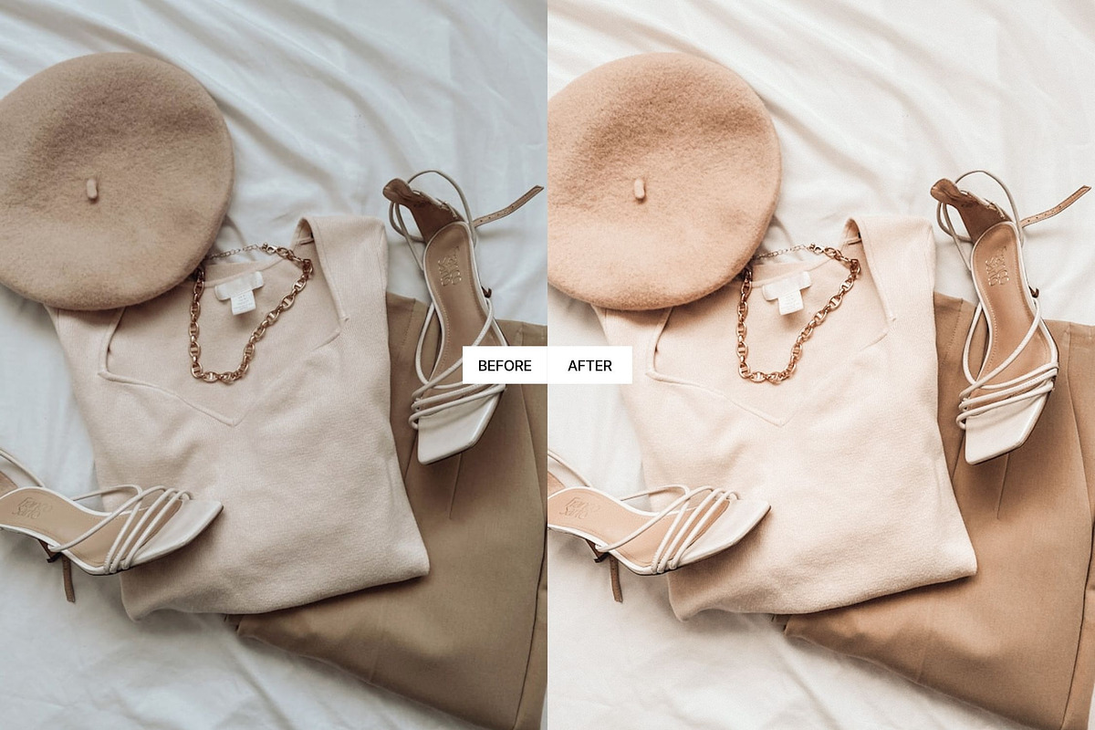 Clean Girl Warm Lightroom Presets, a Preset Add-On by PixaSquare (Photo 3 of 10)