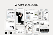 Minimalist Complete Brand Pack, a Social Media Template by Cultive Creative (Thumbnail 3 of 11)
