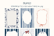 Seashells vector illustrations frame, an Object Graphic by Yuliya Derbisheva (Thumbnail 7 of 13)