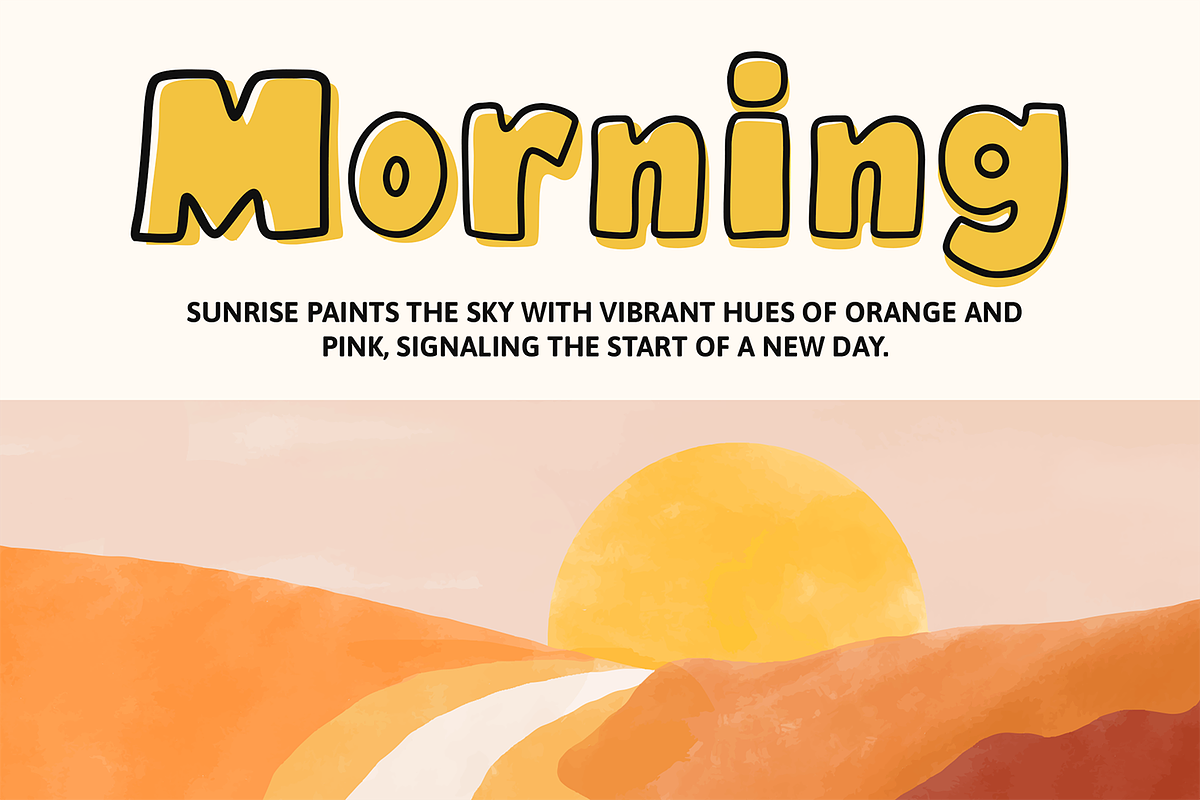 Frusy – Playful Cartoon Display, a Font by Portocraft (Photo 2 of 10)