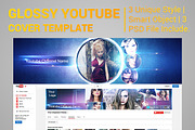 Glossy Youtube Cover Template, a Templates & Theme by MithunLekson (Thumbnail 5 of 5)