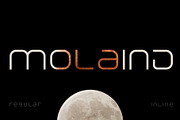 Molaind, a Font by Aarley Kaiven (Thumbnail 1 of 7)