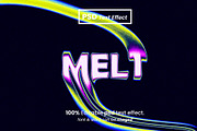 Melting melted text effects pack, a Brushes & More by Zamans (Thumbnail 3 of 20)