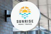 Sunrise More Travel Logo, a Branding & Logo Template by Design_Planet (Thumbnail 1 of 4)