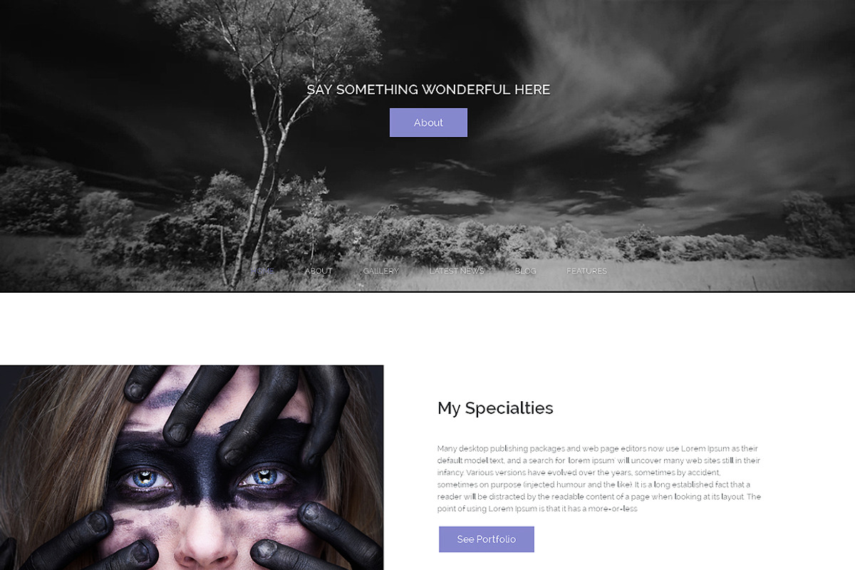 Mari Smith Premium WordPress Theme, a WordPress Template by IceTemplates (Photo 1 of 3)