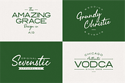 Manta Style Modern Font Duo, a Sans Serif Font by Vilogsign (Thumbnail 3 of 9)